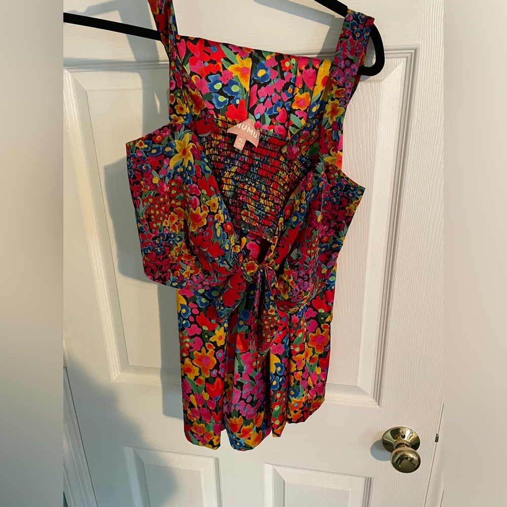 Show Me Your Mumu Kaden Crop Top & Irwin Pants Set - Garden Glow Print